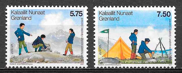 selos Europa Groenlandia 2007