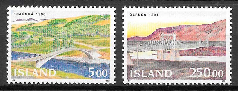sellos arquitectura Islandia 1992