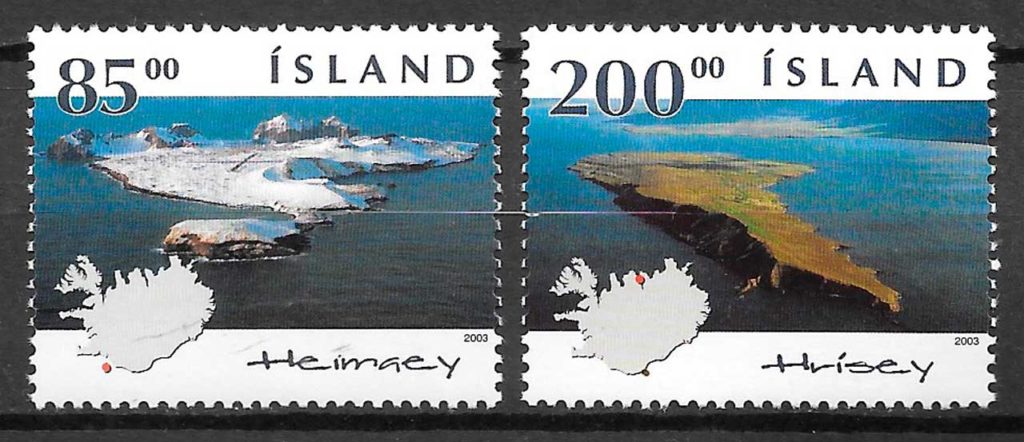 sellos turismo Islandia 2003