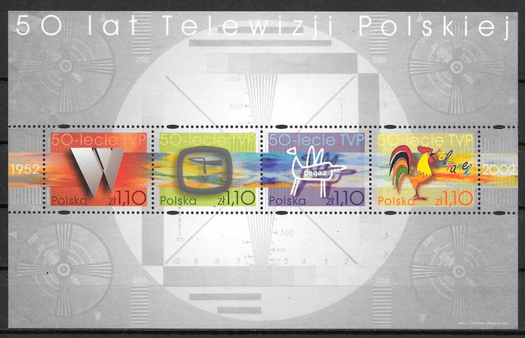 coleccion sellos temas varios Polonia 2002